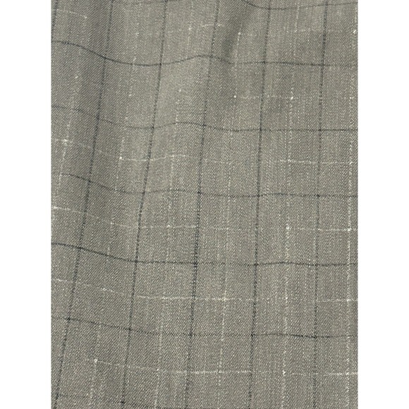 Charter Club Bristol Skinny Ankle Jeans Grey Plaid Pattern Size 16 - Picture 5 of 6